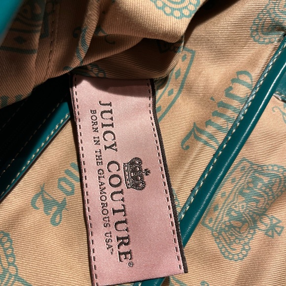 VINTAGE JUICY COUTURE BAG Blue - Picture 6 of 16